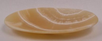 Coupe Ovale en Albâtre Naturel